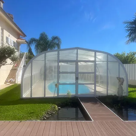 בית נופש Casa Do Piscina Aquecida אספיניו