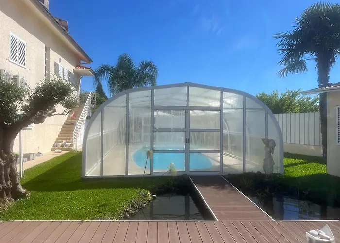 בית נופש Casa Do Piscina Aquecida אספיניו