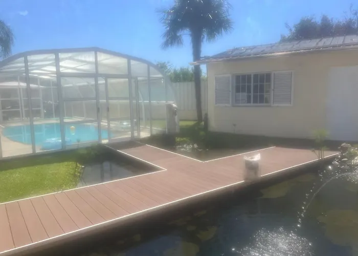 Casa Do Piscina Aquecida